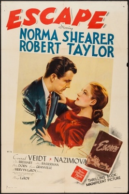 Escape movie poster (1940) metal framed poster