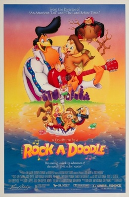 Rock-A-Doodle movie poster (1991) poster with hanger