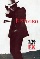 Justified movie poster (2010) Mouse Pad MOV_0399ae35