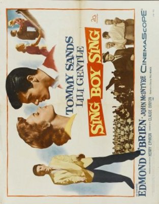 Sing Boy Sing movie poster (1958) poster with hanger