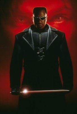Blade movie poster (1998) wooden framed poster