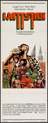 Wattstax movie poster (1973) canvas poster