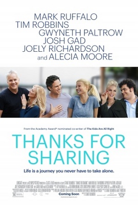 Thanks for Sharing movie poster (2012) pillow