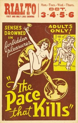The Pace That Kills movie poster (1935) mouse pad