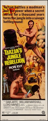 Tarzan's Jungle Rebellion movie poster (1967) Mouse Pad MOV_03eeee1d