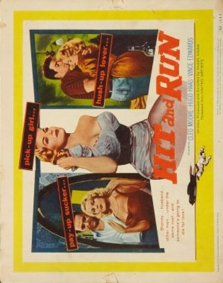 Hit and Run movie poster (1957) sweatshirt