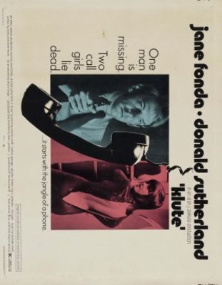 Klute movie poster (1971) wood print