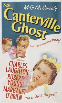 The Canterville Ghost movie poster (1944) wood print