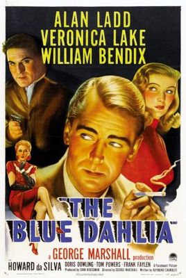 The Blue Dahlia movie poster (1946) canvas poster