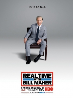 Real Time with Bill Maher movie poster (2003) tote bag