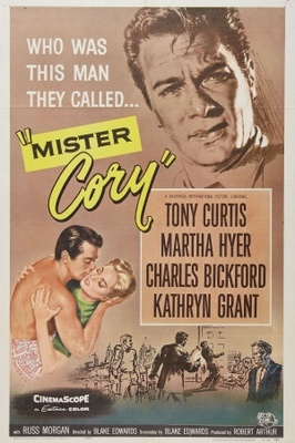 Mister Cory movie poster (1957) mug
