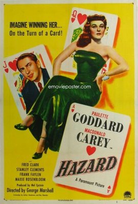 Hazard movie poster (1948) tote bag