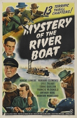 The Mystery of the Riverboat movie poster (1944) Stickers MOV_043fa570