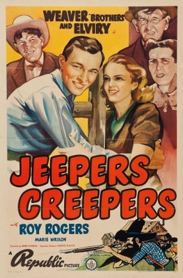 Jeepers Creepers movie poster (1939) pillow