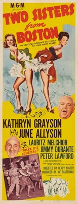 Two Sisters from Boston movie poster (1946) canvas poster