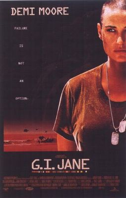 G.I. Jane movie poster (1997) pillow