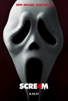 Scream 4 movie poster (2010) Mouse Pad MOV_0490dd2a