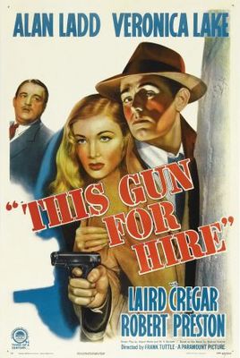 This Gun for Hire movie poster (1942) Stickers MOV_0495047a