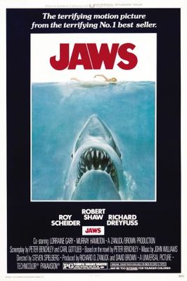 Jaws movie poster (1975) Mouse Pad MOV_04c15a8a