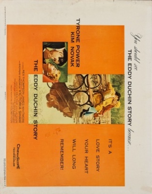 The Eddy Duchin Story movie poster (1956) wood print