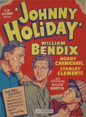 Johnny Holiday movie poster (1949) poster with hanger