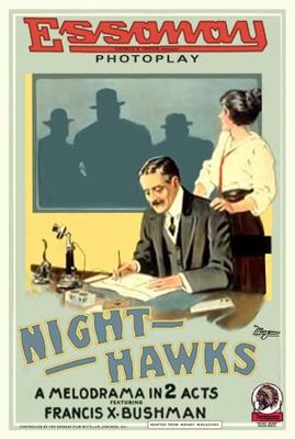 The Night Hawks movie poster (1914) Stickers MOV_04d8f0b7