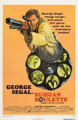 Russian Roulette movie poster (1975) mouse pad
