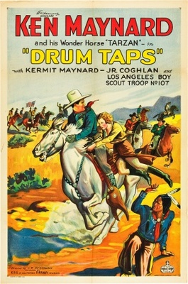 Drum Taps movie poster (1933) metal framed poster