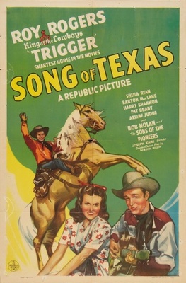 Song of Texas movie poster (1943) Stickers MOV_04e76524