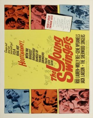 The Young Swingers movie poster (1963) metal framed poster