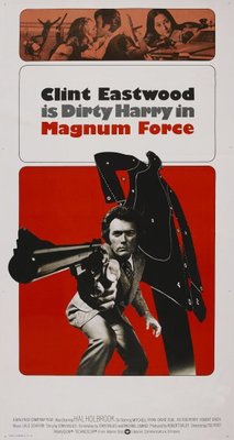 Magnum Force movie poster (1973) wooden framed poster