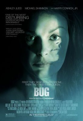 Bug movie poster (2006) pillow