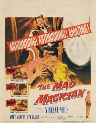 The Mad Magician movie poster (1954) t-shirt
