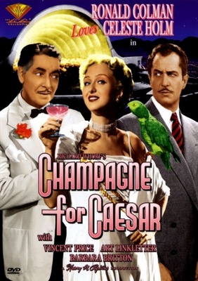 Champagne for Caesar movie poster (1950) metal framed poster