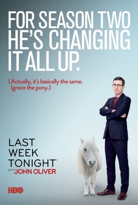 Last Week Tonight with John Oliver movie poster (2014) poster with hanger