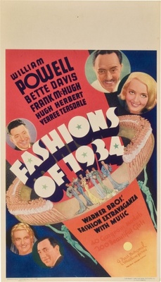 Fashions of 1934 movie poster (1934) Poster MOV_05647581