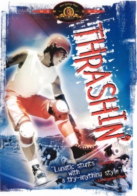 Thrashin' movie poster (1986) metal framed poster