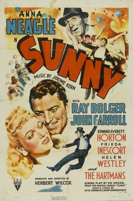 Sunny movie poster (1941) metal framed poster