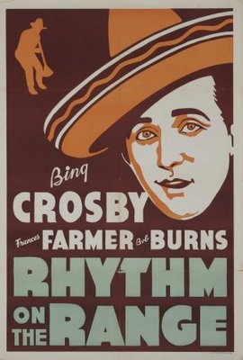 Rhythm on the Range movie poster (1936) poster with hanger