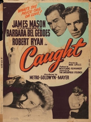 Caught movie poster (1949) canvas poster