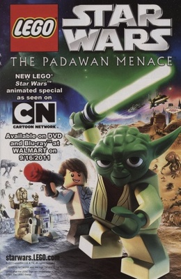 Lego Star Wars: The Padawan Menace movie poster (2011) Mouse Pad MOV_059d51ea