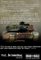 Iraq for Sale: The War Profiteers movie poster (2006) sweatshirt #659977
