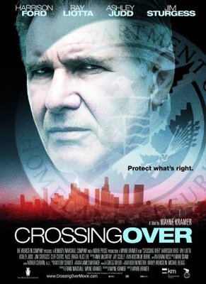 Crossing Over movie poster (2009) wooden framed poster