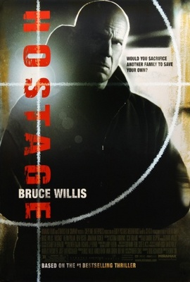 Hostage movie poster (2005) pillow