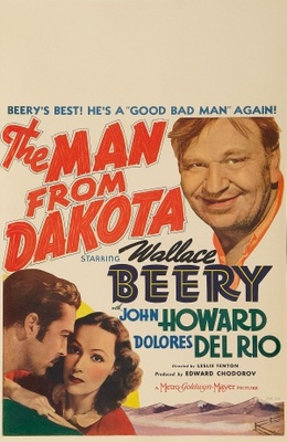 The Man from Dakota movie poster (1940) wooden framed poster