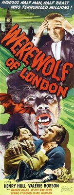 Werewolf of London movie poster (1935) sweatshirt