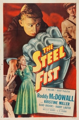 The Steel Fist movie poster (1952) wooden framed poster