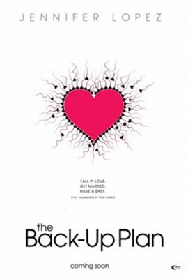 The Back-Up Plan movie poster (2010) wood print