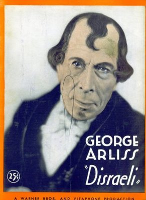 Disraeli movie poster (1929) metal framed poster