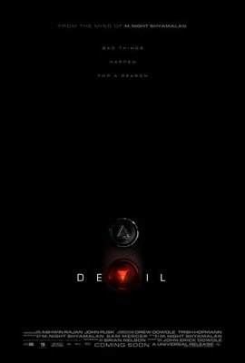 Devil movie poster (2010) tote bag